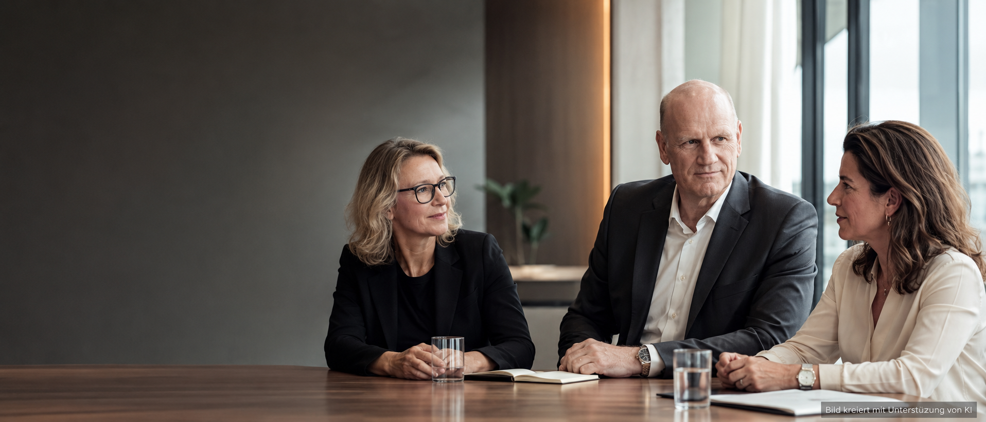 LD7 Management Team im strategischen Gespräch